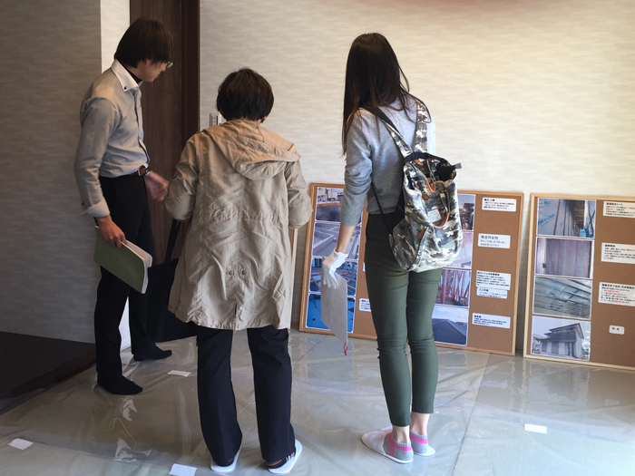 京都府八幡市 「収納上手な家」の<br />
完成見学会の様子