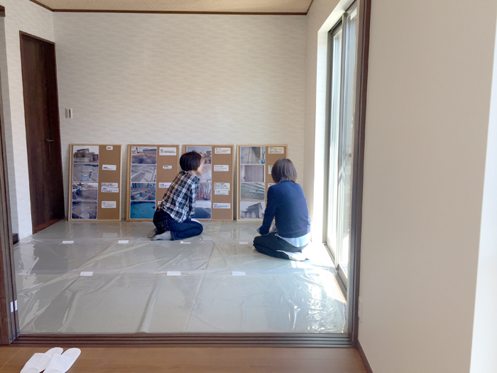 京都府八幡市 「収納上手な家」の<br />
完成見学会の様子