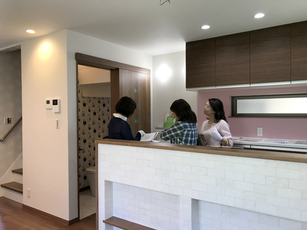6月4日 枚方市 建てた後も「安心がつづく家づくり」がわかる完成見学会の様子