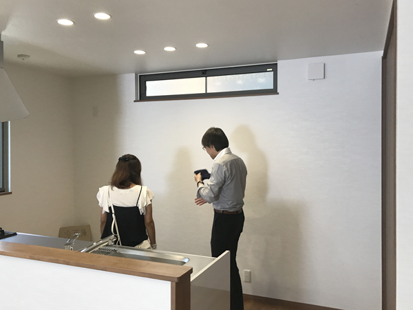 8月6日 枚方市 「認定長期優良住宅」・子どもがのびのび育つ家完成見学会の様子