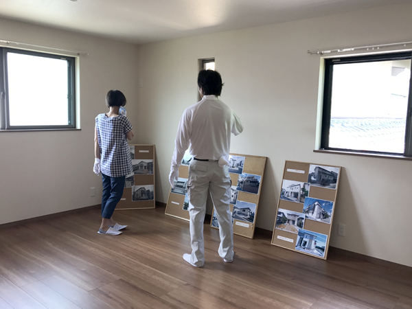 8月6日 枚方市 「認定長期優良住宅」・子どもがのびのび育つ家完成見学会の様子