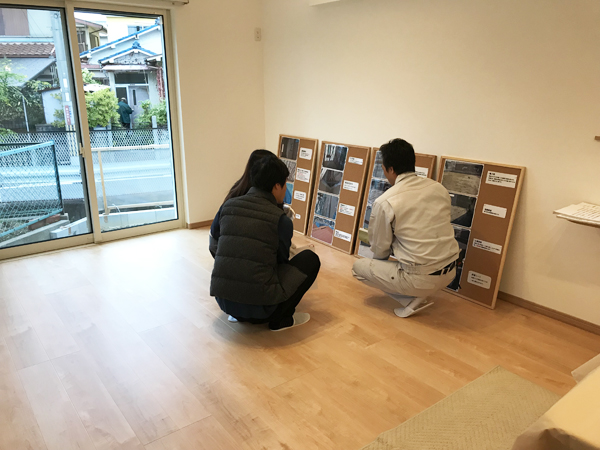 11月26日 枚方市 適材適所の収納で家事楽収納上手な家 完成見学会の様子