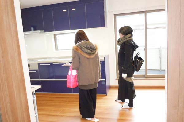 1月21日 枚方市 笑顔で暮らせる二世帯住宅<br />
完成見学会と相談会の様子