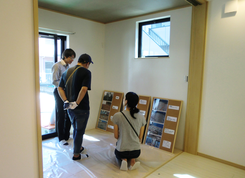 枚方市 ゼロエネルギー住宅(ZEH)完成見学会の様子