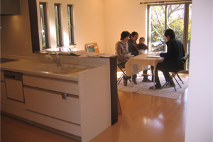 2010年12月12日 完成見学会の様子1