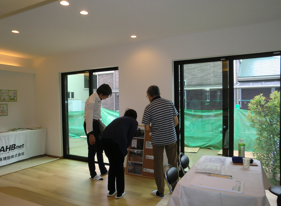 枚方市楠葉朝日 完成見学会&相談会の様子