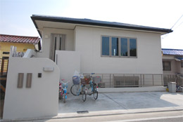 ５２坪　二世帯住宅　２階に玄関のある家　摂津市　Ｋ様邸