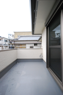 二世帯住宅 寝屋川市 K様邸 バルコニー